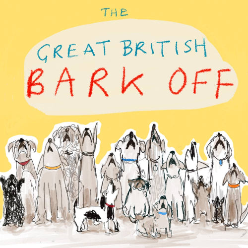 bark off doggy greetings card