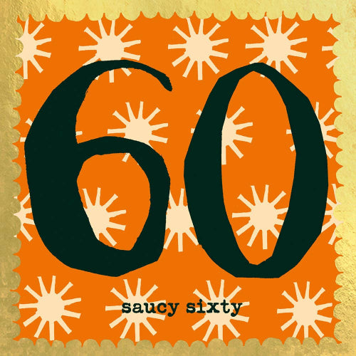 60th birthday card