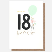 18th Birthday Card