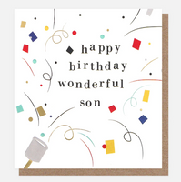 son birthday card,