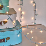 blue fairy light chain indoor or out