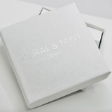 Pearlescent Heart Enamel Studs