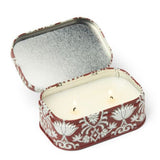 French Linen And Orris Candle Tin