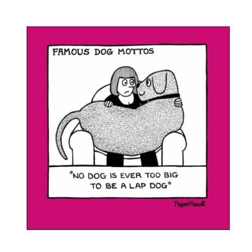 Lap Dog Card