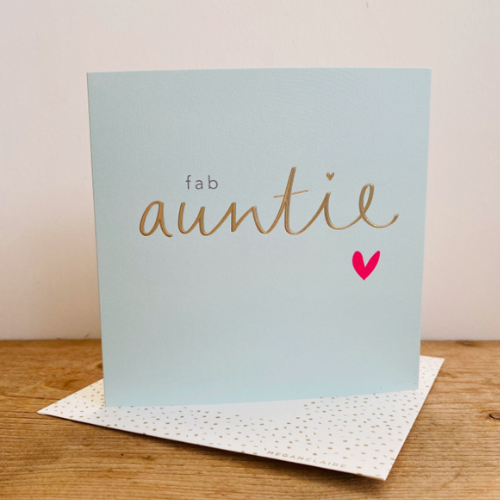 Fab Auntie Card