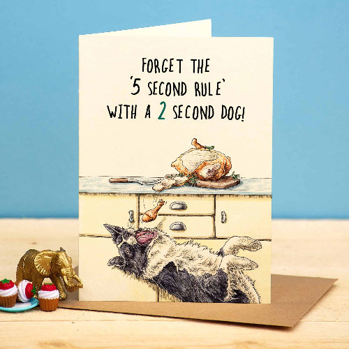 funny dog card
