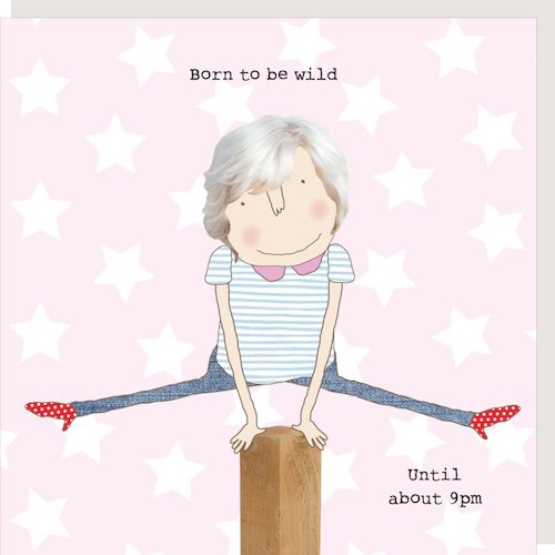 Rosie Made A Thing Card Wild