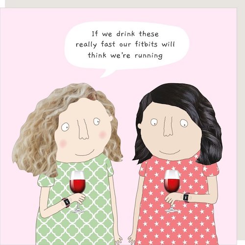 Rosie Made A Thing Card Fitbits