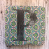 ceramic alphabet coaster