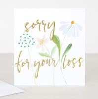 sorry for your loss card by Caroline Gardner