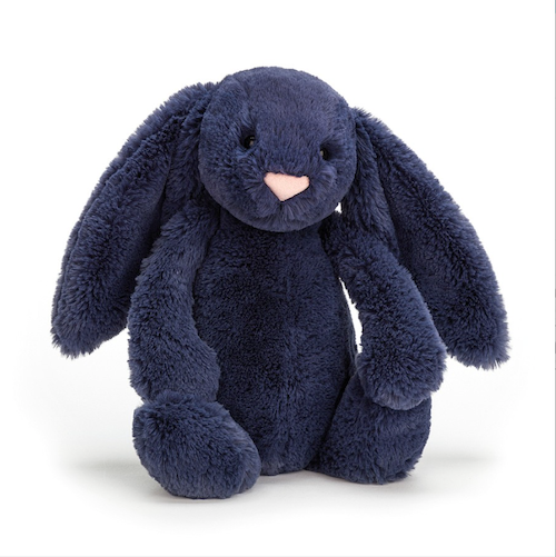 navy bunny jellycat