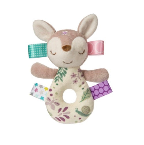 Fawn Taggie Rattle