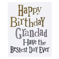 Grandad Birthday Card