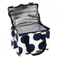 spotty insulated lunch bag