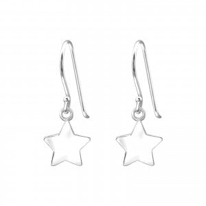 Silver Starry Earrings